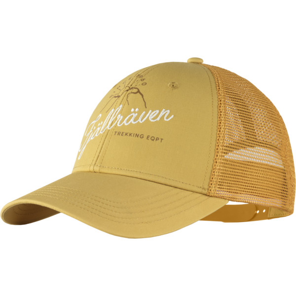 Fjällräven Sunrise Långtradarkeps - Ochre - Unisex - L/XL