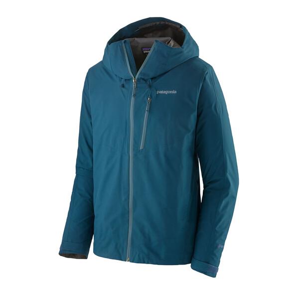 Patagonia Miesten Calcite Gore-Tex Kuoritakki - Kierrätetystä polyesterista, Crater Blue w/Abalone Blue / L
