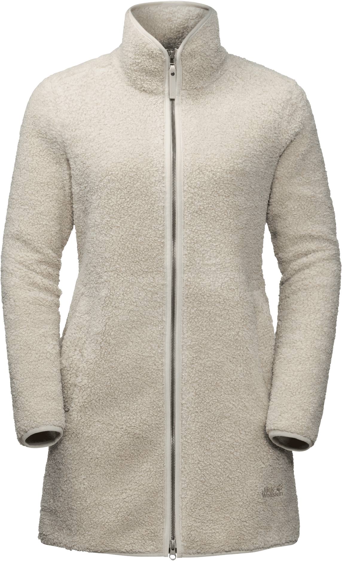 High Cloud Coat W Vaaleanharmaa XL