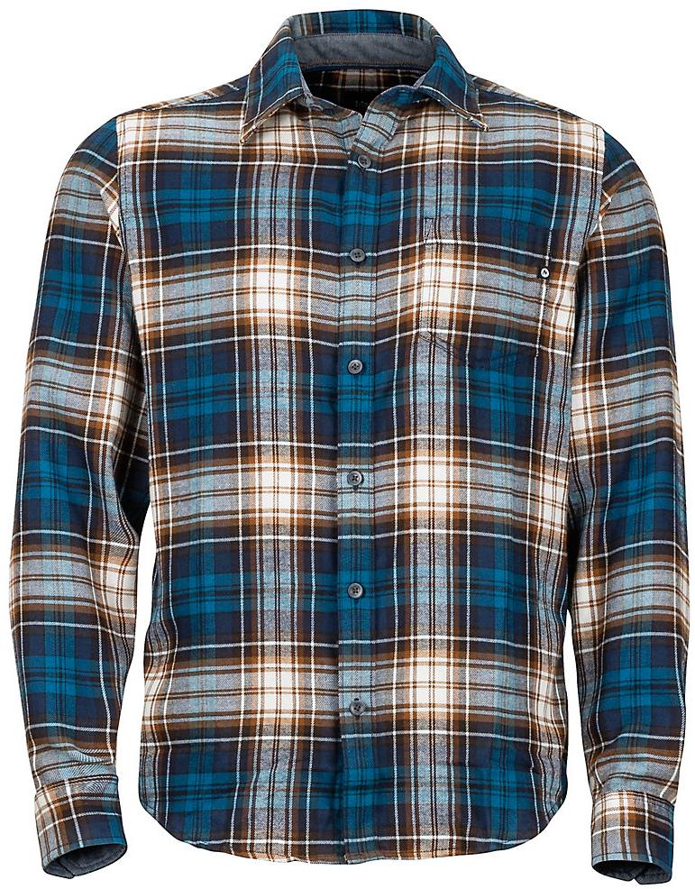 Fairfax Midweight Flannel Long Sleeve Navy S