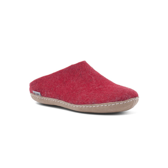 Glerups The Slip On Leather - Red - Unisex - EUR 38