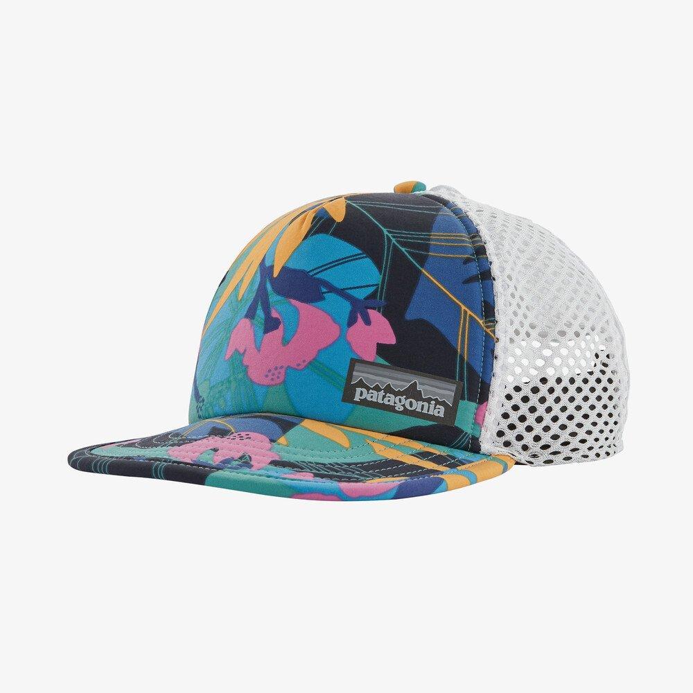 Patagonia Unisex Duckbill Trucker Lippis - Kierrätettyä Nailonia, The Cotton Wild: Light Beryl Green