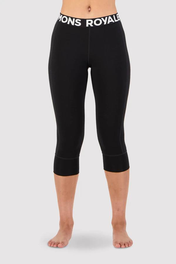 Women's 3/4 Legging Musta XS