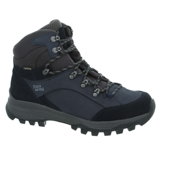 Hanwag Banks Lady Gtx - Navy/asphalt - Naiset - 3,5