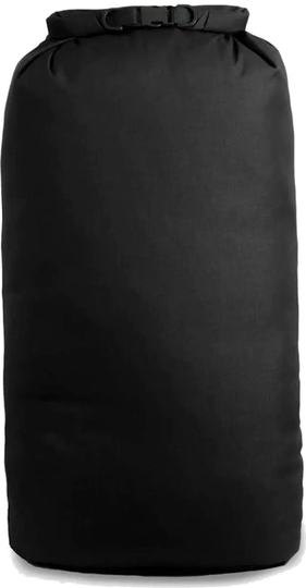 Rolltop Stuffsack, 500D, 60L Musta