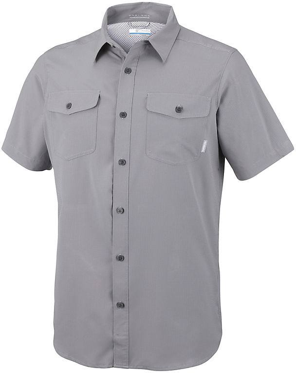 Utilizer II Solid Short Sleeve Shirt Harmaa L