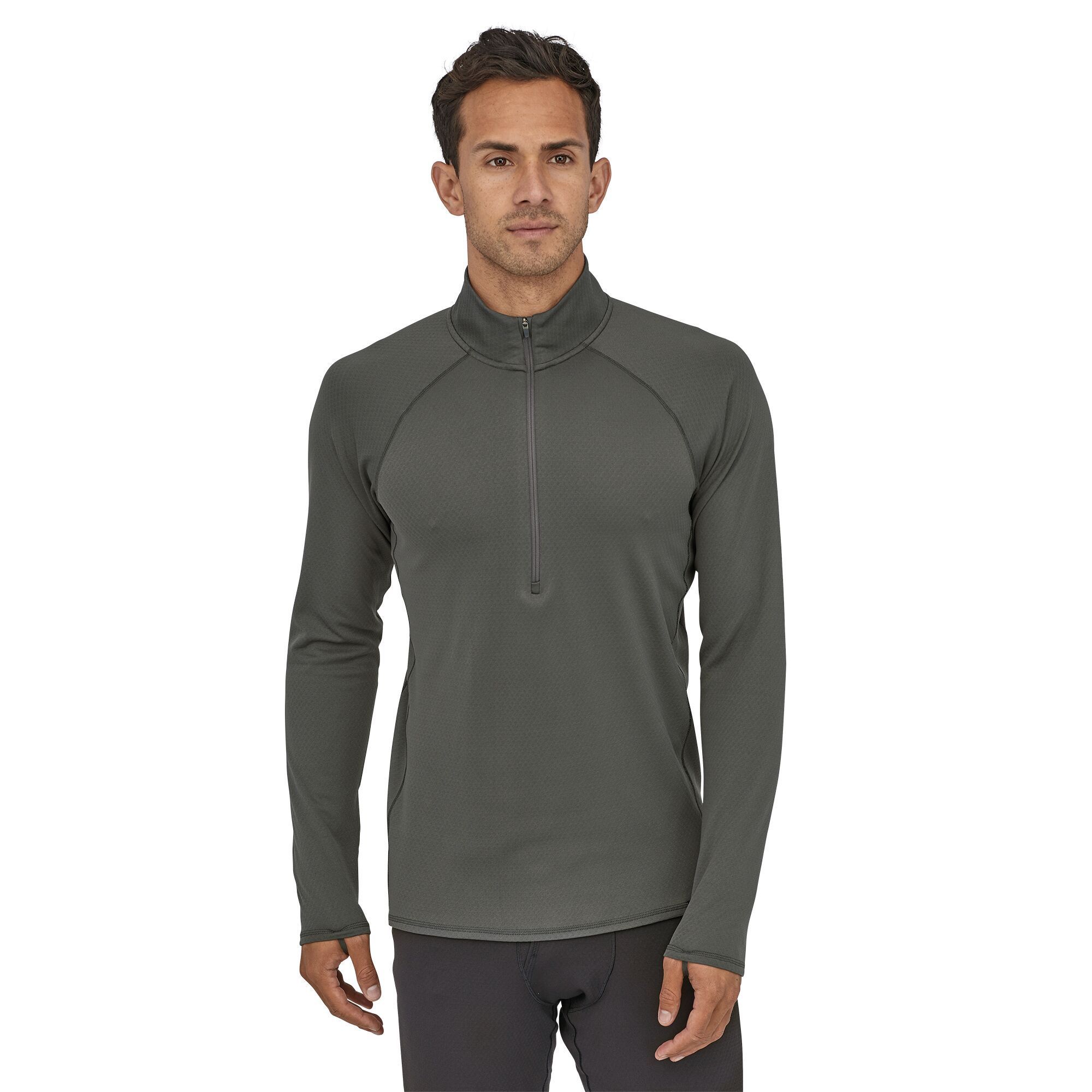 Patagonia Miesten Capilene Kerrastopaita - Kierrätetystä polyesterista, Forge Grey / S