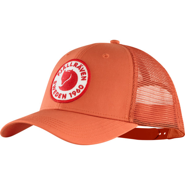 Fjällräven 1960 Logo Långtradarkeps - Rowan Red - Unisex - L/XL