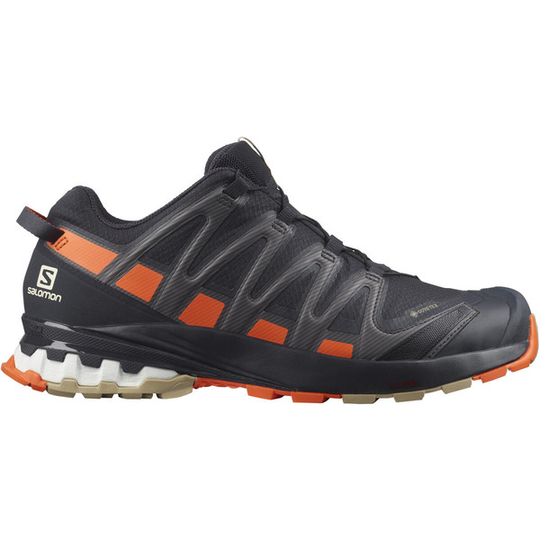 Salomon Xa Pro 3d V8 Gtx - Night Sky/red Orange/safari - Miehet - UK 7