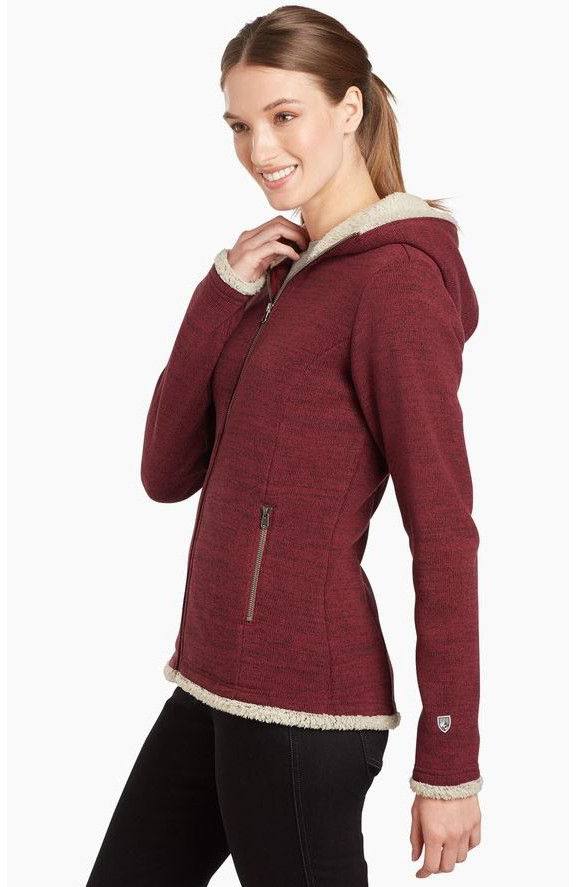Alska Women's Hoody Wine M
