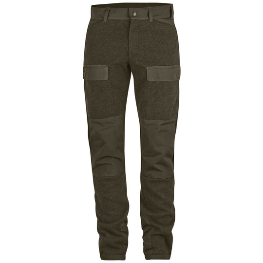 Fjällräven Lappland Pyrsch Trousers M - Dark Olive - Miehet - XXL