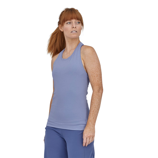 Patagonia Naisten Arnica Tank toppi - Luomupuuvillaa & Tenceliä™, Light Current Blue / XS