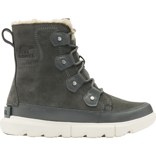 Sorel Sorel Explorer Ii Joan Faux Fur Wp - Grill, Fawn - Naiset - US 10