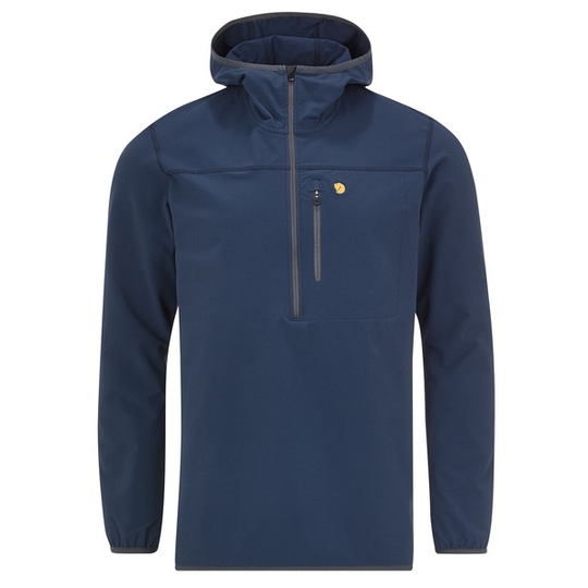 Fjällräven Bergtagen Stretch Half Zip M - Mountain Blue - Miehet - L