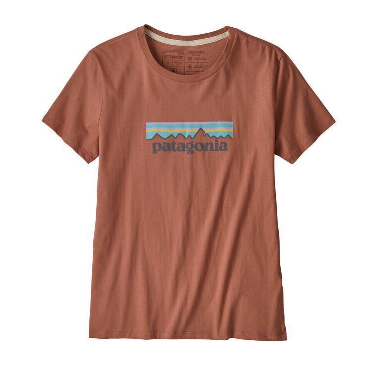 Patagonia Pastel P-6 Logo Organic Cotton Crew T-Paita - Luomupuuvilla, Century Pink / L