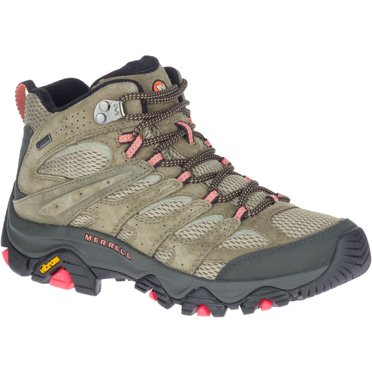 Merrell W Moab 3 Mid Gtx - Olive - Naiset - 37