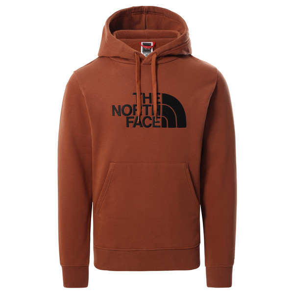 The North Face M Drew Peak Pullover Hoodie - Turtle Brown - Miehet - L