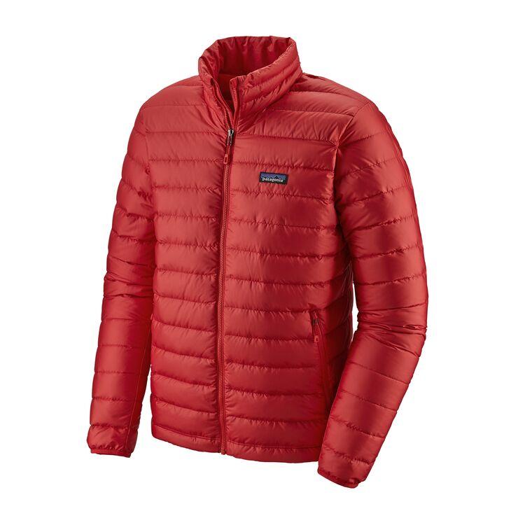 Patagonia Miesten Down Sweater Untuvatakki - Eettinen Untuva, Fire / S