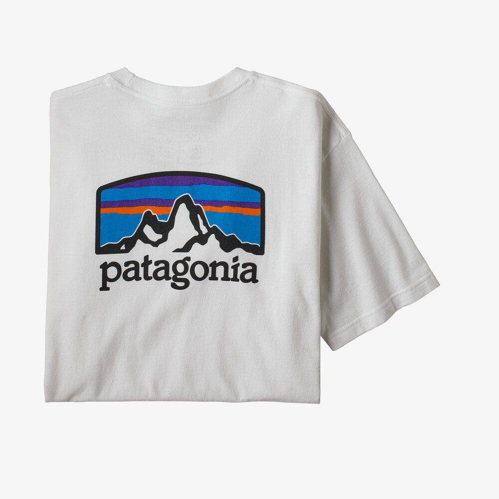 Patagonia Miesten Fitz Roy Horizons Responsibili-Tee, White / L