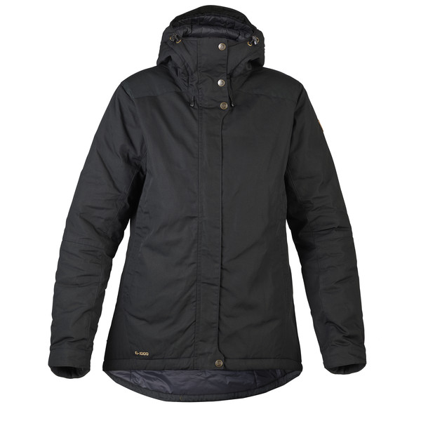 Fjällräven Skogsö Padded Jacket W - Black - Naiset - L