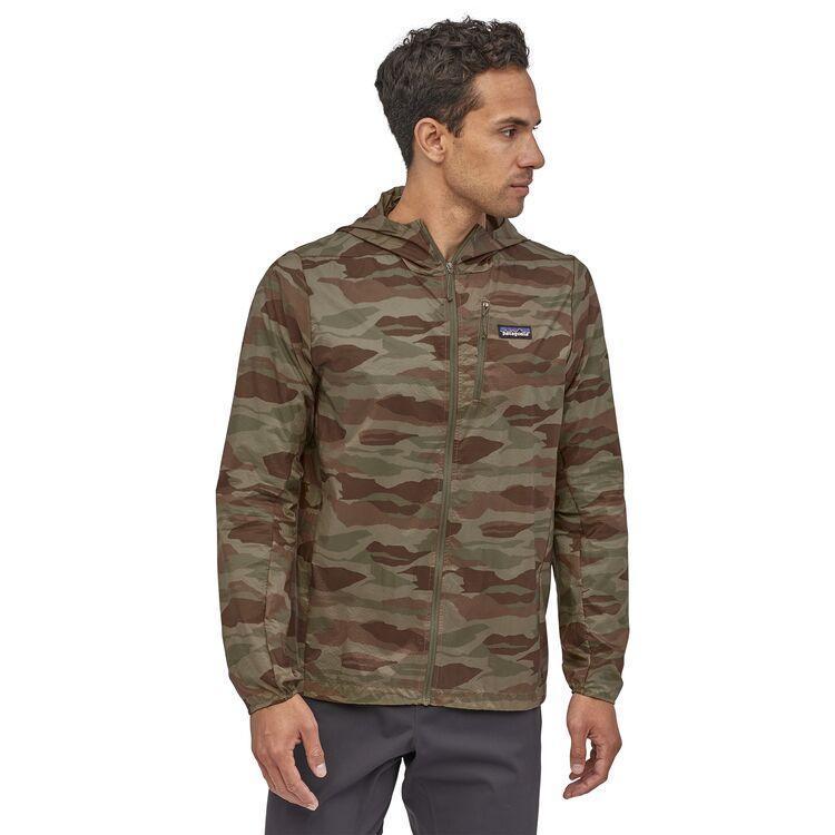 Patagonia Miesten Houdini® Takki - 100% Kierrätettyä Nylonia, Bear Witness Camo / M