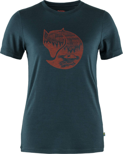 Abisko Wool Fox W SS Dark navy L