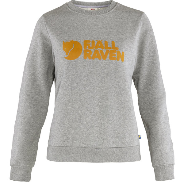 Fjällräven Fjällräven Logo Sweater W - Grey-melange - Naiset - L