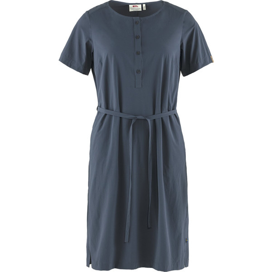 Fjällräven Övik Lite Dress - Navy - Naiset - L