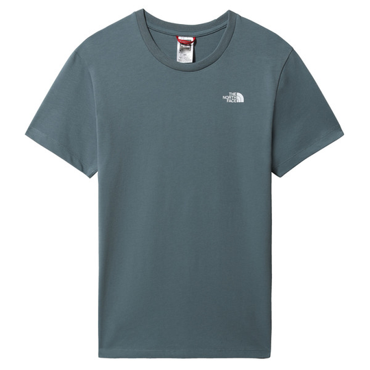 The North Face W S/s Simple Dome Tee - Goblin Blue - Naiset - XS
