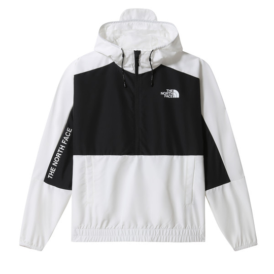 The North Face W Ma Wind Anorak - Tnf White-tnf Black - Naiset - S