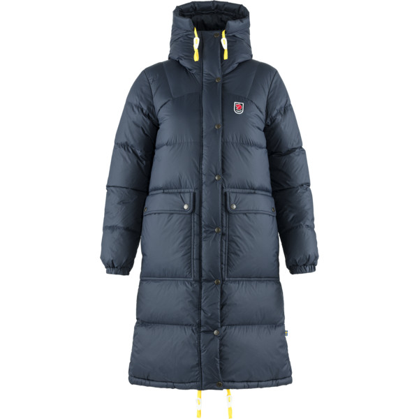 Fjällräven Expedition Long Down Parka W - Navy - Naiset - L