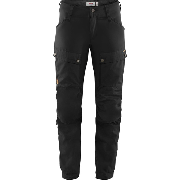 Fjällräven Keb Trousers W Short - Black - Naiset - 34