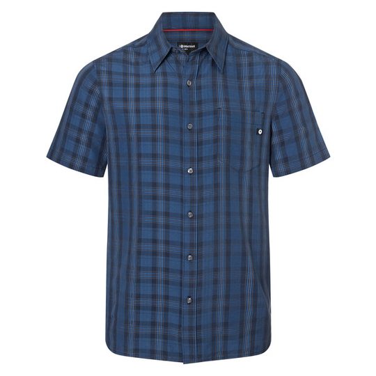 Marmot Eldridge Ss - Arctic Navy/varsity Blue - Miehet - M