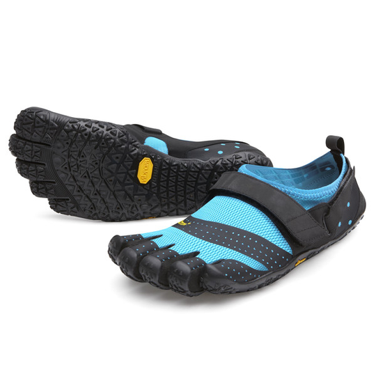 FiveFingers V-aqua W - Black/light Blue - Naiset - 38