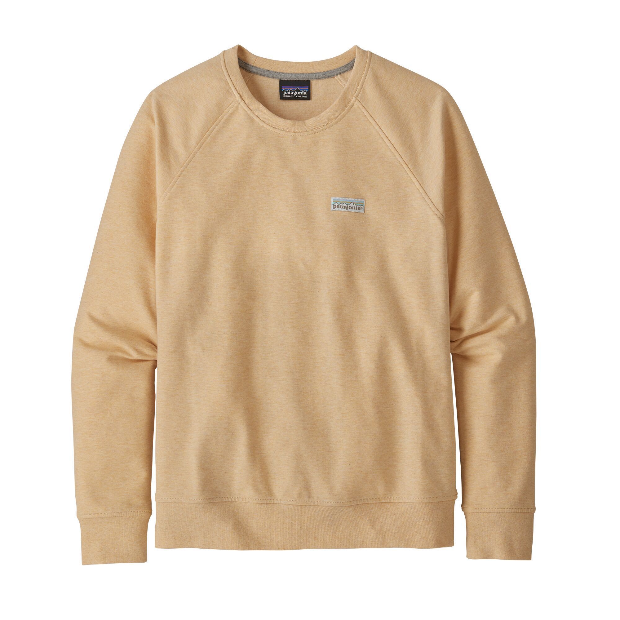 Patagonia Naisten Pastel P-6 Label Ahnya Crew Sweatshirt - Luomupuuvillasta, Vela Peach / XS