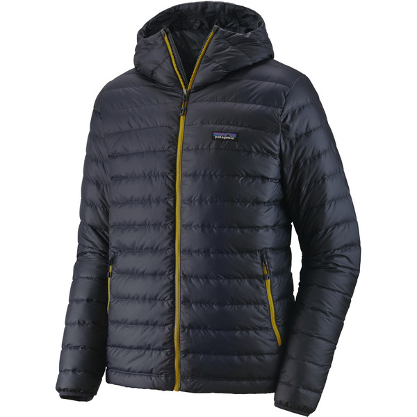 Patagonia M' S Down Sweater Hoody - Smolder Blue W/textile Green - Miehet - S