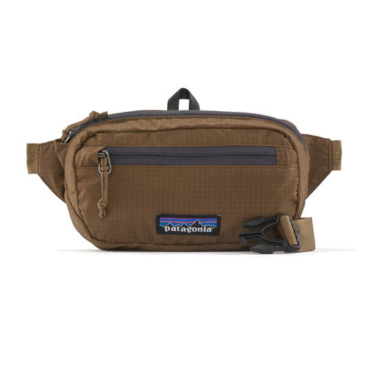 Kestävä ja superkevyt Patagonia Black Hole Mini Hip -vyölaukku, Coriander Brown