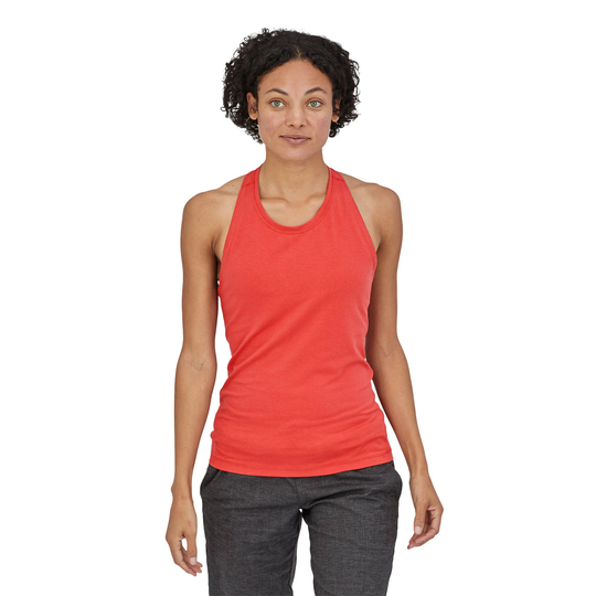 Patagonia Naisten Arnica Tank toppi - Luomupuuvillaa & Tenceliä™, Sumac Red / XS