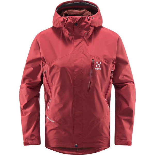 Haglöfs Astral Gtx Jacket Women - Brick Red - Naiset - S
