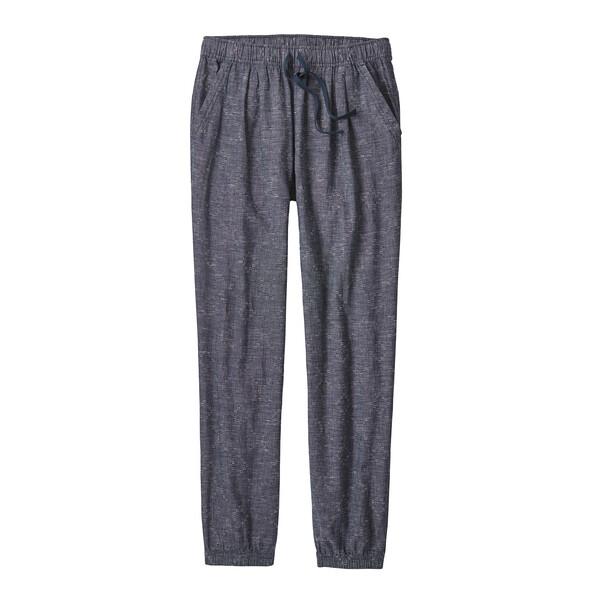 Patagonia Naisten Island Hemp Beach Housut, Goshawk Dobby: New Navy / S