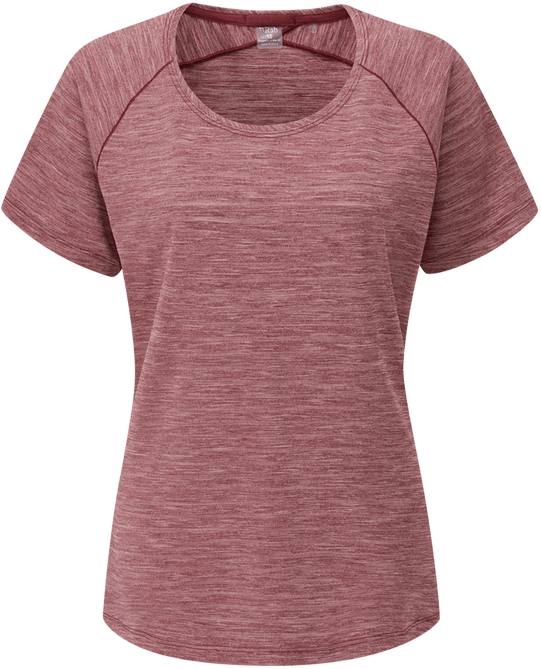 Women's Wisp Tee Tummanpunainen 12