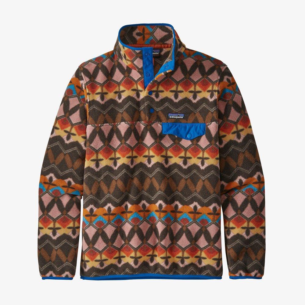 Patagonia Naisten Synchilla® Snap-T® Fleece - Kierrätetystä Polyesterista, Companions Big: Anthos Pink / S