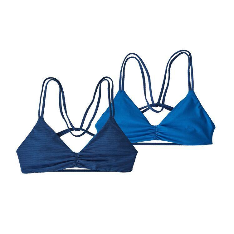 Patagonia Naisten Käännettävät Seaglass Bay Bikinit, Ripple: Superior Blue / S