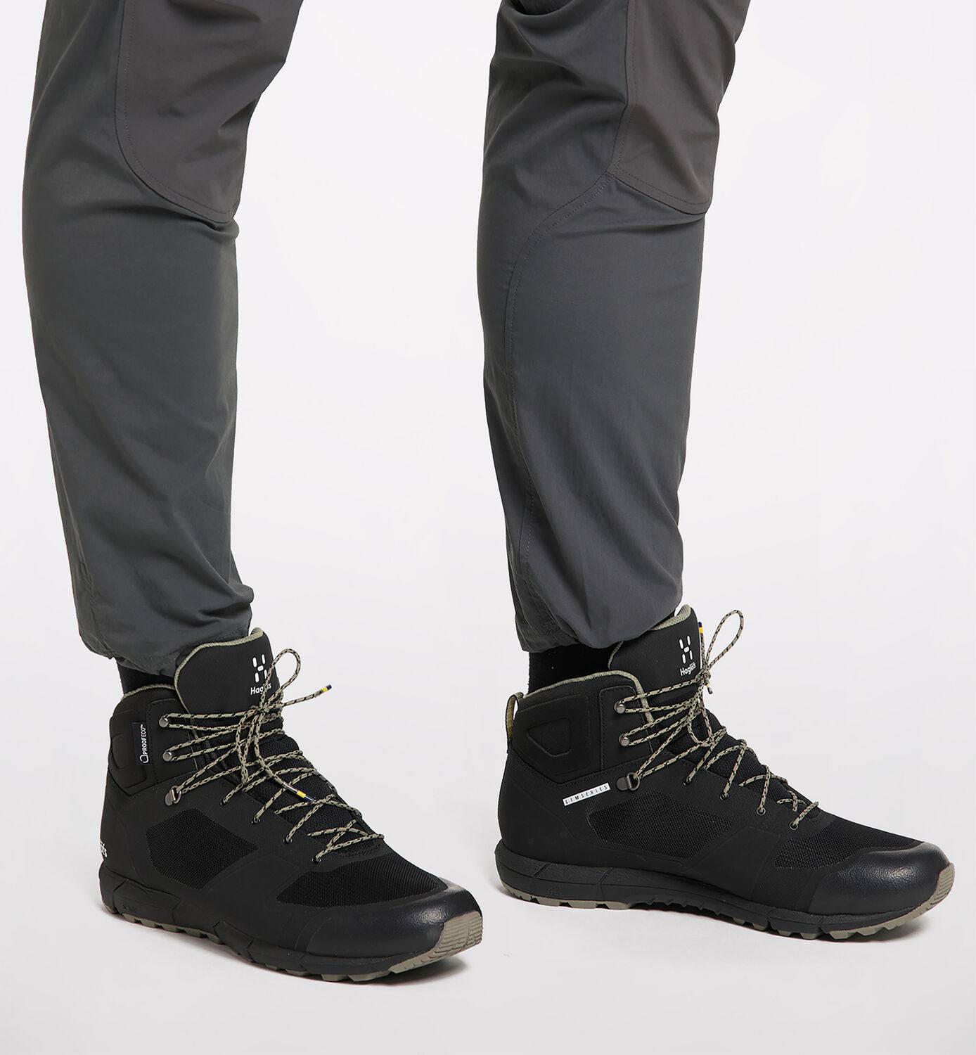 L.I.M Mid Eco Proof Men Musta UK 6,5
