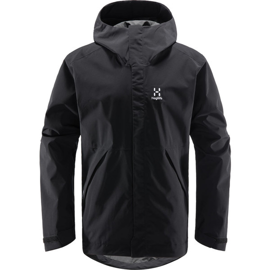 Haglöfs Tjärn Jacket Men - True Black - Miehet - L
