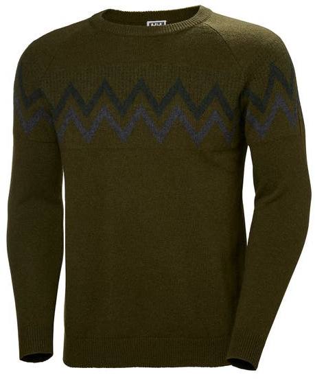 Wool Knit Sweater Forest XXL