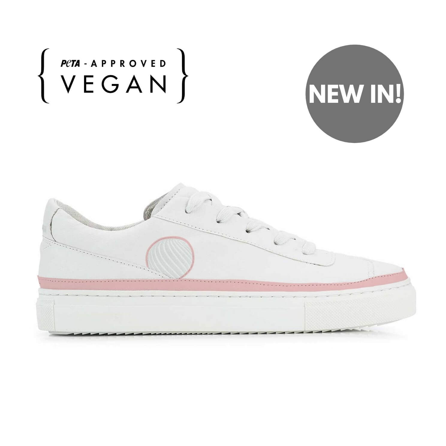APL matalavartinen unisex-tennari - Vegaaninen, Antique Rose / 37