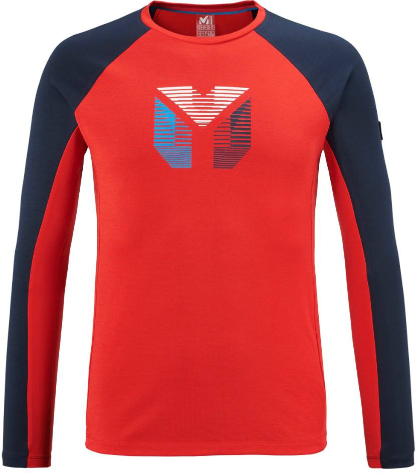 Trilogy Prisme Wool LS Ox red / Blue M