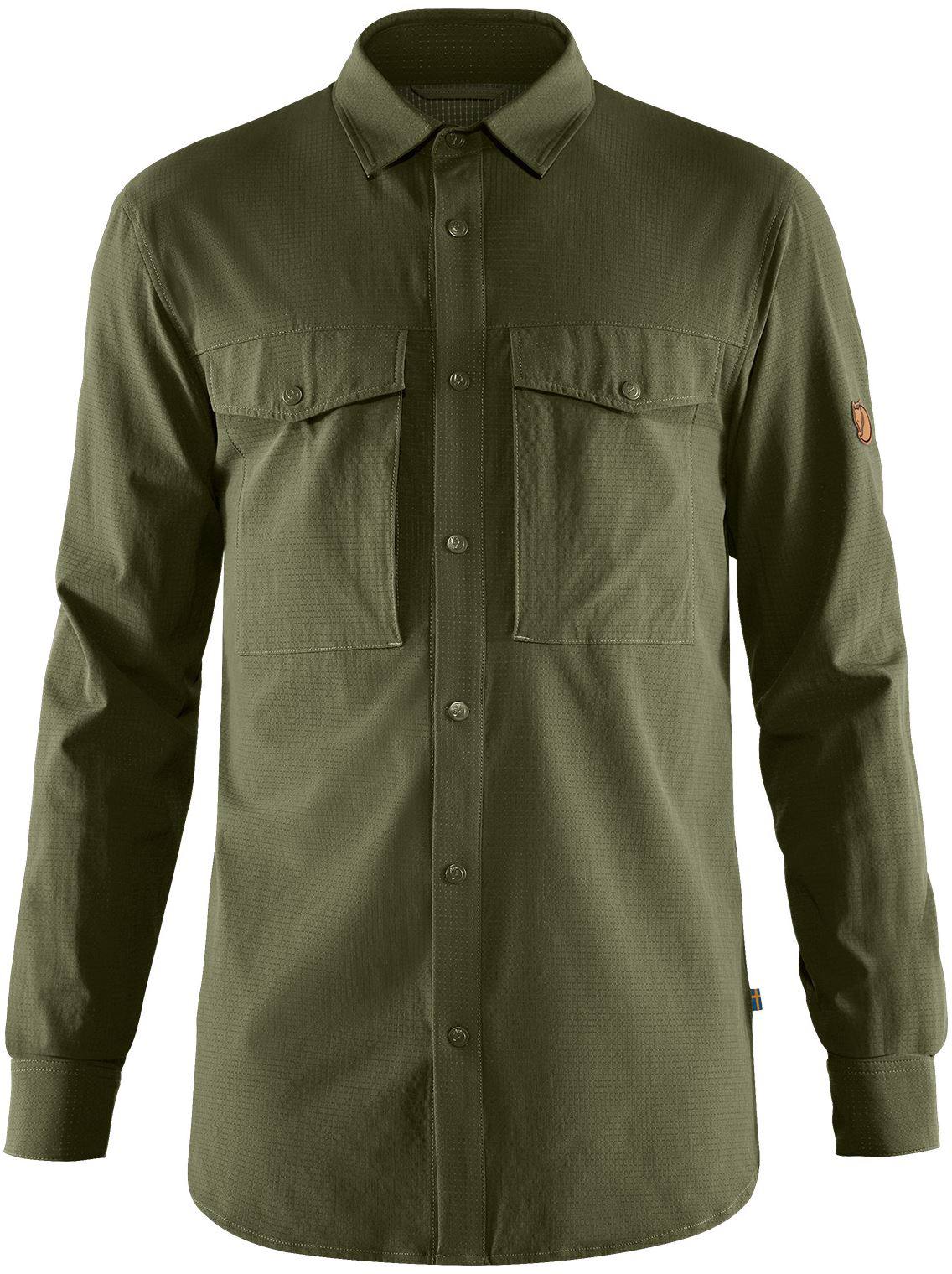 Abisko Trekking Shirt M Laurel Green L