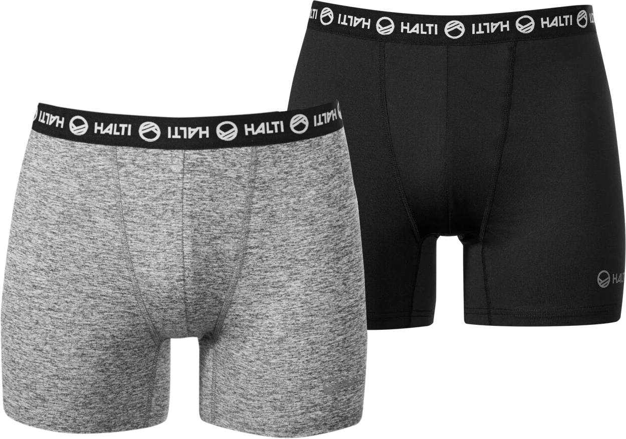 2 Pack Boxers Musta S